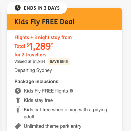 Jetstar Sea World Resort deal