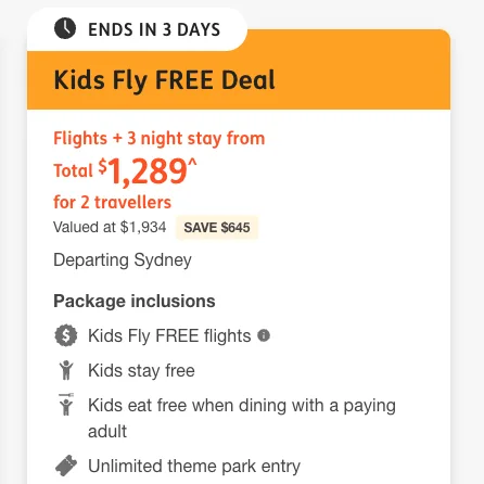 Jetstar Sea World Resort deal