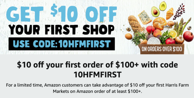 Harris Farm on Amazon coupon