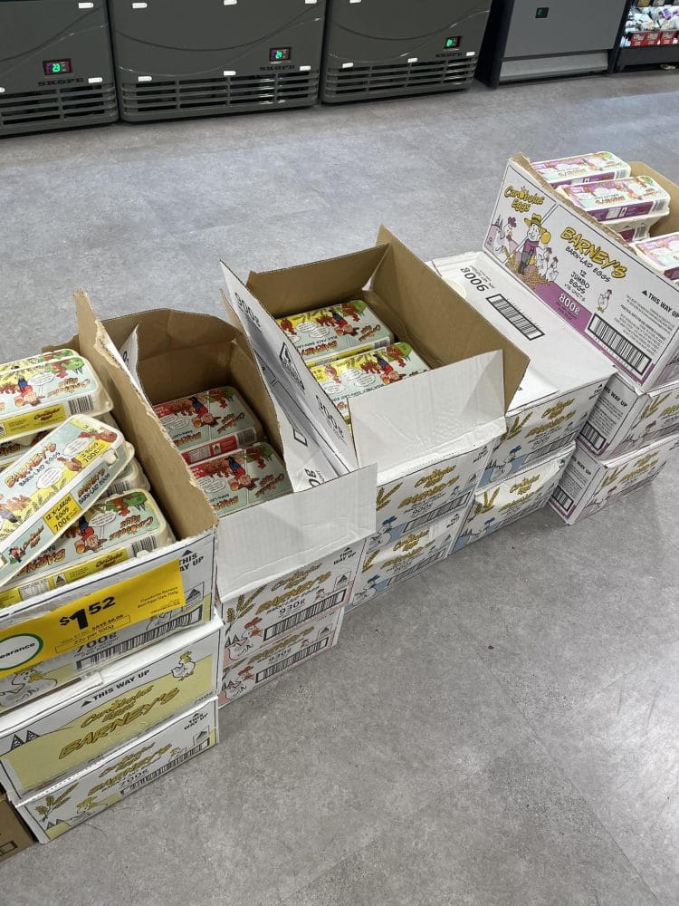 Woolworths (Katoomba): Barneys Barn-Laid Eggs $1.52