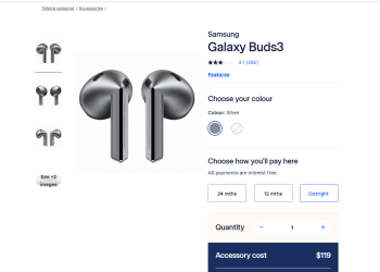 Telstra Galaxy Buds3 $119