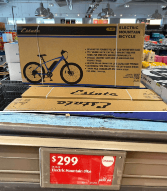Aldi Estate Mountain Bike