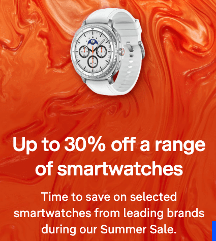 Telstra 30% off smartwatches