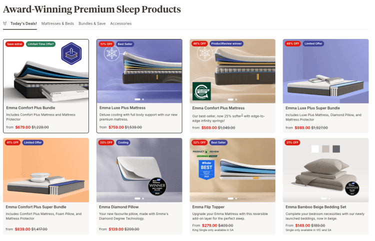 Emma Sleep Valentine's Day Sale 2026