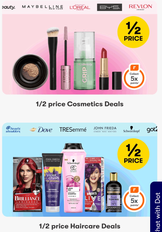 Big W Deals Cosmetics