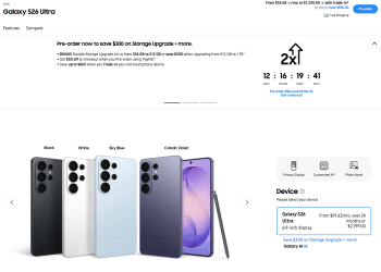 Samsung Galaxy S26 Pre-Order