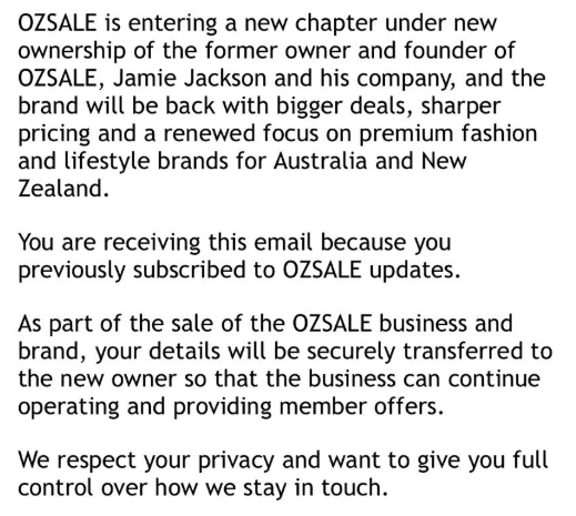 Ozsale is back