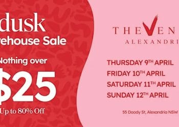 Dusk Warehouse Sale Sydney