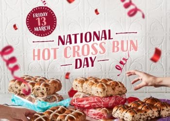 Bakers Delight: free hot cross bun (13 March 2026)