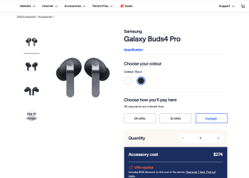 Telstra Samsung Galaxy Buds4 Pro