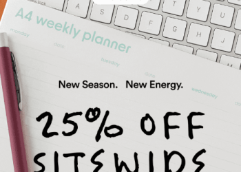 Typo 25% off Afterpay Day