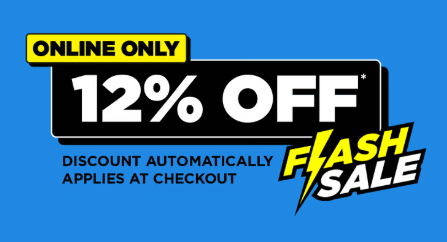 Bing Lee 12% off Flash Sale
