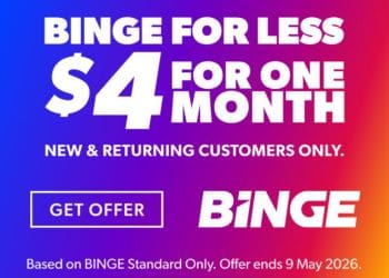 Binge April 2026 Promo