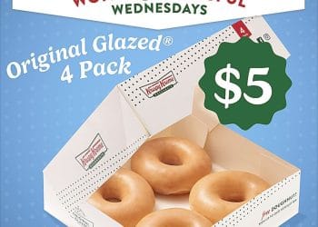 Krispy Kreme: Original Glazed 4 Pack for $5
