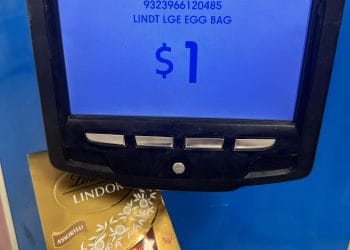 Kmart $1 Large Lindt