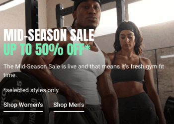 Gymshark Mid Season Sale