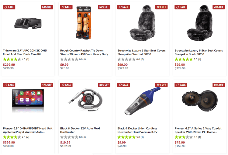 Autobarn: up to 80% off