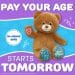 Build-A-Bear: pay your age promotion