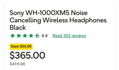 Woolworths Sony WH-1000XM5