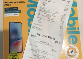 Woolworths (Pimpama): $29 Samsung Galaxy A05s