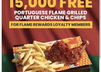 Oporto: 15,000 Free Quarter Chicken & Chips