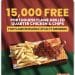 Oporto: 15,000 Free Quarter Chicken & Chips