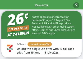 Linkt 26c off petrol