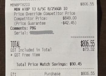 MacBook Neo Officeworks Price Beat
