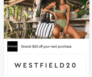 Strand Westfield Coupon