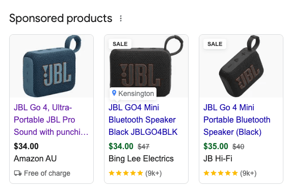 JBL Go Mini 4 $34