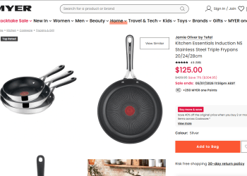 Myer Jamie Oliver Tefal