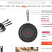 Myer: Jamie Oliver by Tefal 3 Frypan set, now $125