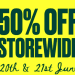 The Body Shop 50% off 2026