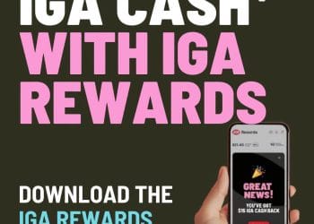 IGA $15 Cashback