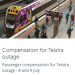 V/Line: compensation for Telstra outage
