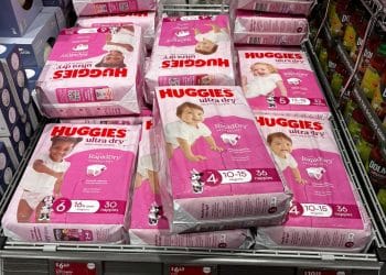 Huggies $6.50 Nappies
