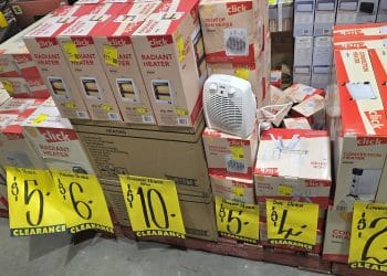 Bunnings Heater Clearance $2.50