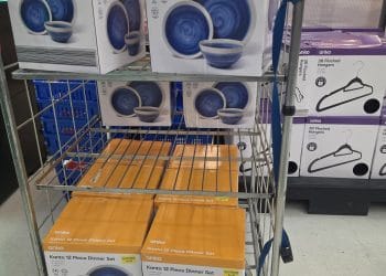 Kmart $5 12pc Dinner Set