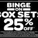 JB Hi-Fi: 25% off box sets