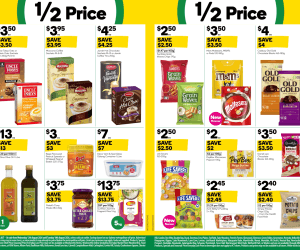 Woolworths Weekly Half Price Specials 12 August 2026