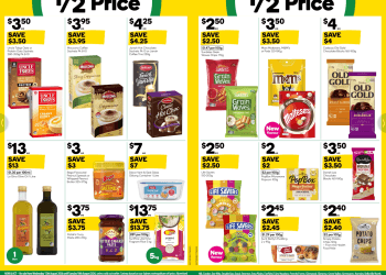 Woolworths Weekly Half Price Specials 12 August 2026
