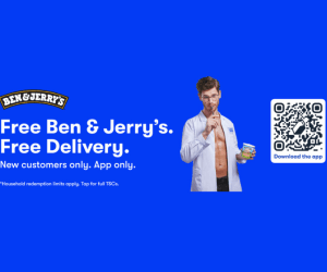 Free Ben & Jerry's Milkrun