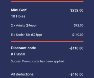 Holey Moley 50% off coupon