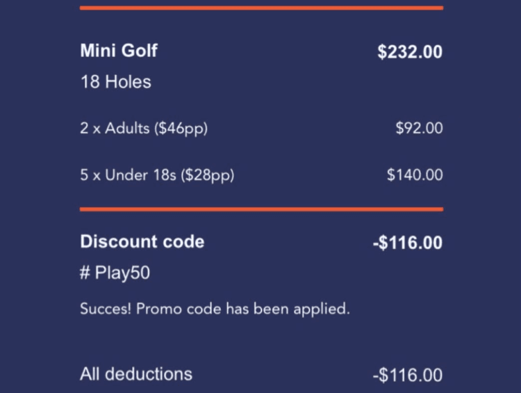 Holey Moley 50% off coupon