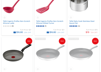 Spotlight Tefal $19 saucepan