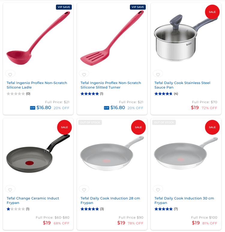 Spotlight Tefal $19 saucepan