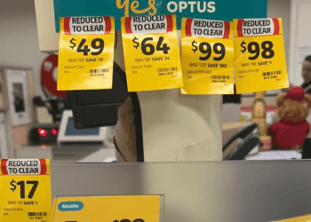 Optus Coles X Tap 3 $49