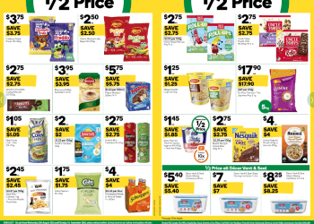 Woolworths Weekly Half Price Specials 26 August 2026