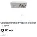 Coles Handheld Cordless Vacuum $3
