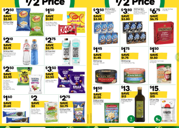 Woolworths Weekly Half Price Specials 2 September 2026